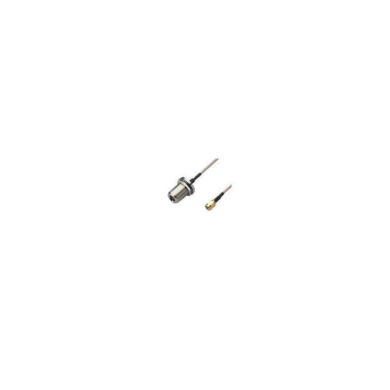 1 pcs : CAB.955 - RF Cable Assemblies CAB.955 N Type Jack with O-Ring to 100mm(3.93') RG-316 SMA(M)ST PLUG