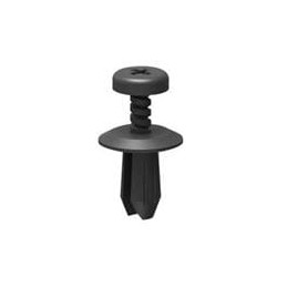 1 pcs : USR-1131 - Screws & Fasteners Snap Rivet,Un-Screw,Blk,.158-.276 in, Snap Rivet,Un-Screwing,Black,1K/Bag