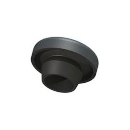 10 pcs : BP-16236 - Conduit Fittings & Accessories Hole Plug,Flex,Black,.87 in Hole, Hole Plug,Flexible,Black
