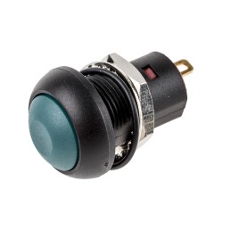 1 pcs - RS PRO Miniature Push Button Switch, Latching, PCB, 13.6mm Cutout, SPST, 30V dc, IP67