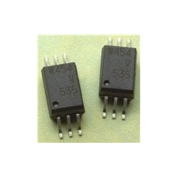 10 pcs : ACPL-W454-500E - High Speed Optocouplers 1MBd 3750Vrms