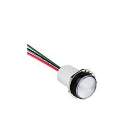 1 pcs : PML50RGFVW - LED Panel Mount Indicators PMI .668in. Red/Grn LED Flex Wire