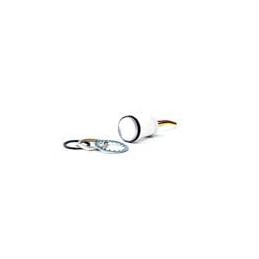 1 pcs : PML50RYFVW - LED Panel Mount Indicators PMI .688 in Red/Yellow Flat Lens Wire Leads