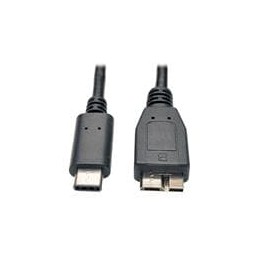 1 pcs : U426-003-G2 - USB Cables / IEEE 1394 Cables USB3.1GEN2CABLE USBC to Micro-B Cable 3'