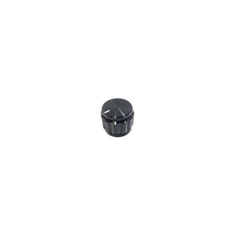 1 pcs : 450-7032 - Knobs & Dials BLACK ALUM .87'D