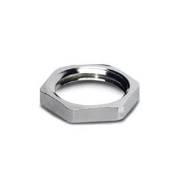 10 pcs : 1412508 - Circular Metric Connectors SACC M10 FLAT NUT M10 X 1 FLAT NUT