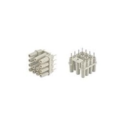 1 pcs : 09120129901 - Heavy Duty Power Connectors Han Q12/0 PCB Adapter