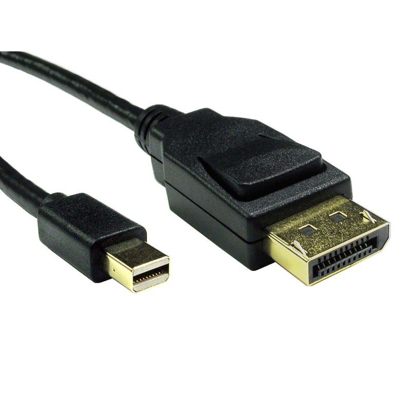 1 pcs - RS PRO Male Mini DisplayPort to Male DisplayPort Cable, 8K, 500mm