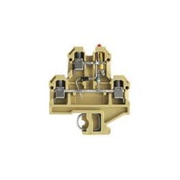 1 pcs : 0210160000 - DIN Rail Terminal Blocks DK 4/32 LD ROT 24VDC