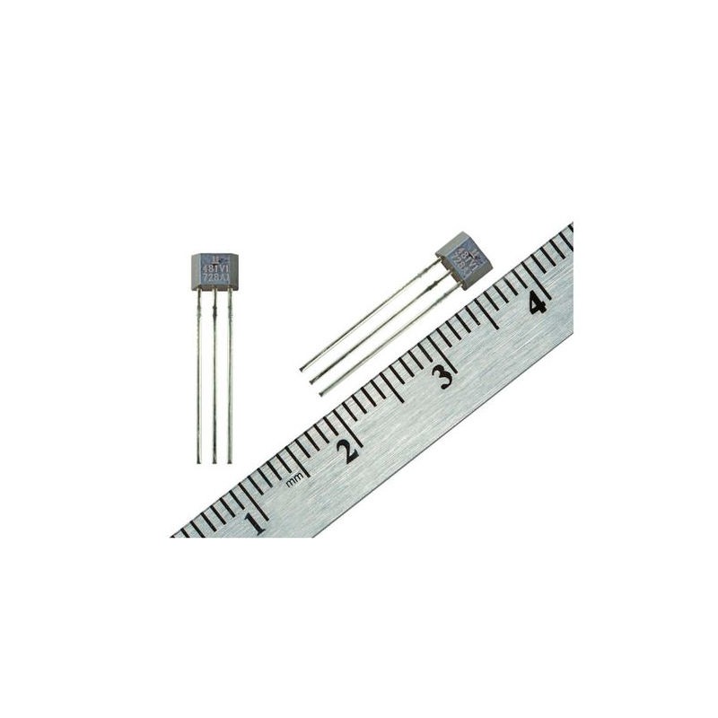 500 pcs - Honeywell Through Hole Hall Effect Sensor, TO-92, 3-Pin