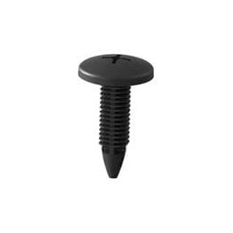 1 pcs : BPFR-1 - Screws & Fasteners Rivet,Barbed,Unscrew,Black,7mm Hole, Rivet,Barbed,Unscrew,Black