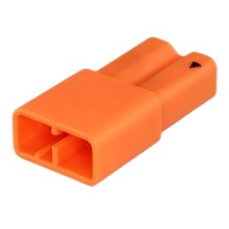 10 pcs - TE Connectivity Wire to Wire, 2-Pole, Female, 2-Way, Cable Mount, 4A