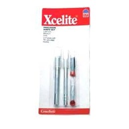 1 pcs : XNS100 - Wire Stripping & Cutting Tools Xcelite Knife Set 2 pc Light/Med Duty