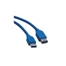 1 pcs : U324-016 - USB Cables / IEEE 1394 Cables 16FT USB3 SSPD AA MF EXT CBL