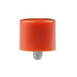 10 pcs : AT414D - Switch Bezels / Switch Caps .520' DIAMETER AMBER SCREW ON CAP