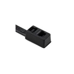 10 pcs : T50IDH0HSM4 - Cable Ties T50IDH BLK HS DBL-HD TIE 12