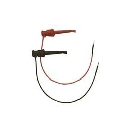 1 pcs : ICTC-MP - Jumper Wires IC Test Clips with connecting wires featuring Male Machine Pin ends for easy prototyping with sol