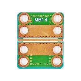 1 pcs : MB-14 - PCBs & Breadboards MircoAmp prototyping board, straight through transmission line