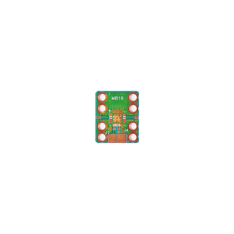 1 pcs : MB-16 - PCBs & Breadboards MircoAmp prototyping board for Hittitie tunable filters in LP4E packages