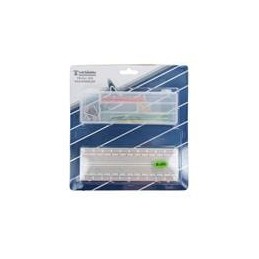 1 pcs : TW-E41-1020 - PCBs & Breadboards Solderless Breadboard 2' x 6.5', 1 terminal strip with 630 tie points and 2 distributio