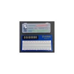 1 pcs : TW-E41-T1 - PCBs & Breadboards Solderless Breadboard 2' x 6.5', 1 terminal strip with 630 tie points and 2 distribution 