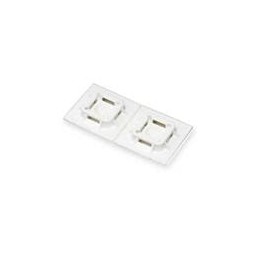 10 pcs : SGABM20-A-C - Cable Mounting & Accessories SUPER GRIP ADH MNT .75 X .75 NATURAL