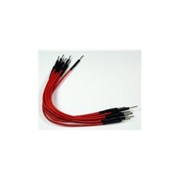 1 pcs : TW-MP-10 - Jumper Wires Prototyping wires with male to male machine pin ends for rapid prototyping and reconfiguring. 10