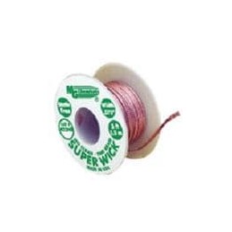 1 pcs : 426-NS - Desoldering Braid / Solder Removal SUPRWIK .100in WIDTH BLUE 5FT LENGTH NS
