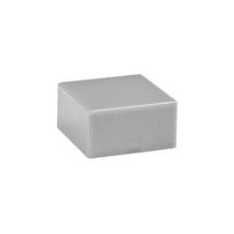 1 pcs : AT4059H - Switch Bezels / Switch Caps .472' SQ CAP GRY GLS