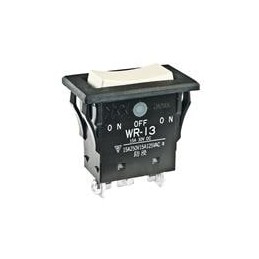 1 pcs : WR13BT - Rocker Switches ON-OFF-ON IVORY 15A SCREW LUG ENV SEALED