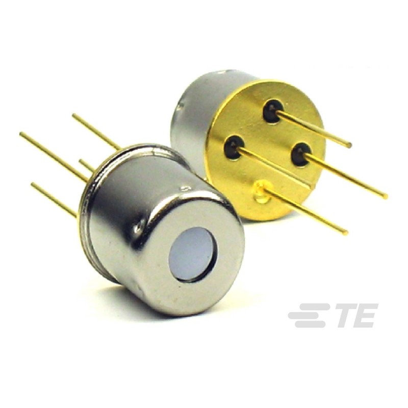 500 pcs - TE Connectivity MEAS Series Temperature & Humidity Sensor, Digital Output, Through Hole Mount, I2C, ±1°C, 4 Pins