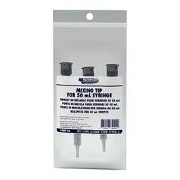 1 pcs : 8MT-50 - Chemicals Mixing-Tip for 50ml Syringe, 5 Pack