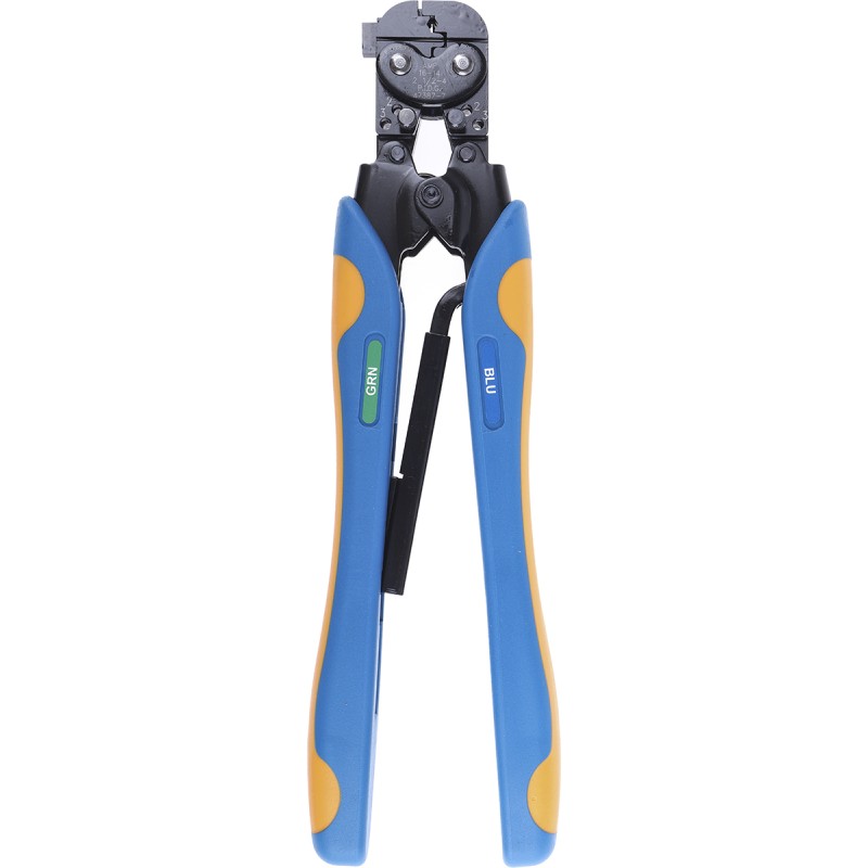 1 pcs - TE Connectivity CERTI-CRIMP Hand Ratcheting Crimp Tool for PIDG Splices, PIDG Terminals, Plasti-Grip Terminals, 1.2