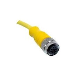 1 pcs : C4C02M002 - Specialised Cables 4 Position Straight Female to Wire leads - Yellow - 2 Meters