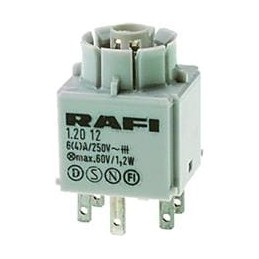 1 pcs : 1.20.122.003/0000 - Switch Contact Blocks / Switch Kits CONTACT BLOCK MOM 2NC