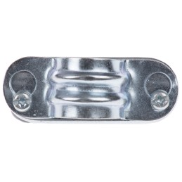 50 pcs - RS PRO Natural Steel Saddle Clamp, 20mm Max. Bundle