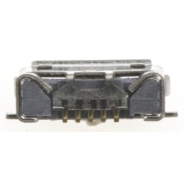 10 pcs - TE Connectivity Right Angle, SMT, Socket Type Micro AB 2.0 USB Connector