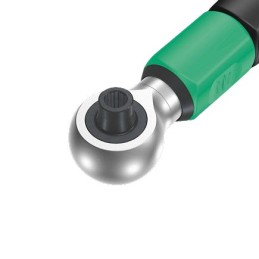 1 pcs - Wera Safe-Torque A 2 Set 1 Click Torque Wrench Set, 2 - 12Nm, 1/4 in Drive, Hex Drive