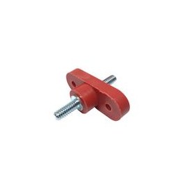 1 pcs : C2791-R - Fuse Holder Stud Junctn Red Feed-thru