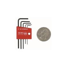 1 pcs : 35392 - Spanners 5 Piece Mini Hex L-Key Short Arm Set - Metric