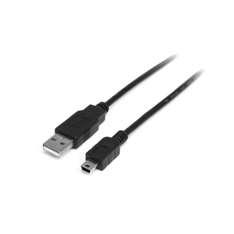 1 pcs - StarTech.com USB 2.0 Cable, Male USB A to Male Mini USB B Cable, 2m