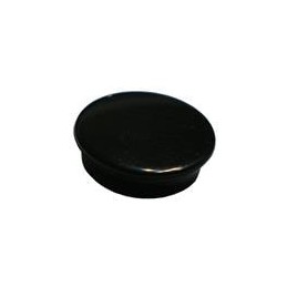10 pcs : 450-C216 - Knobs & Dials Black Cap-Plain 21mm Knob