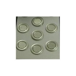 1 pcs : 1241.2856 - Pushbutton Switches 19mm Grn spot illum Mechanical N.O. zinc