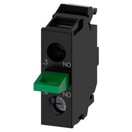 1 pcs : 3SU14002AA101BA0 - Switch Contact Blocks / Switch Kits CONTACT BLOCK, 1NO, FOR BASE MOUNTING