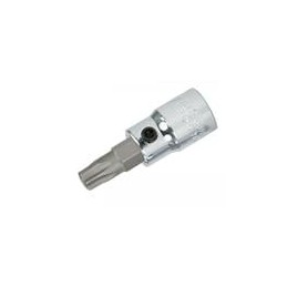 1 pcs : 70121 - Screwdrivers, Nut Drivers & Socket Drivers Security Torx Bit Socket 3/8' Drive T30s x 42mm