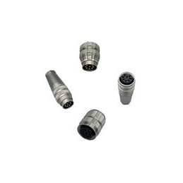 1 pcs : 879-008-203R001 - Circular Metric Connectors FML M16 Circular Conn Rear Panel Mount A Code 8 Pin IP67