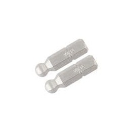 1 pcs : 71714 - Screwdrivers, Nut Drivers & Socket Drivers Ball End Hex Insert Bit 9/64' x 25mm - 2 Pack