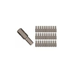 1 pcs : 72583 - Screwdrivers, Nut Drivers & Socket Drivers Hex Contractor Insert Bit 2.5mm x 25mm - 30 Pack