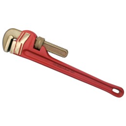 1 pcs - Ega-Master Pipe Wrench, 304.8 mm Overall, 60.8mm Jaw Capacity, Metal Handle, Non-Sparking