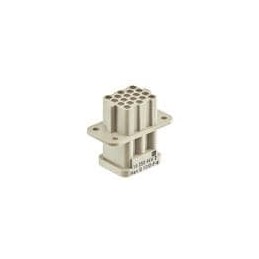 1 pcs : 09120173101 - Heavy Duty Power Connectors FEMALE INSERT 17 POLE CRIMP TERM